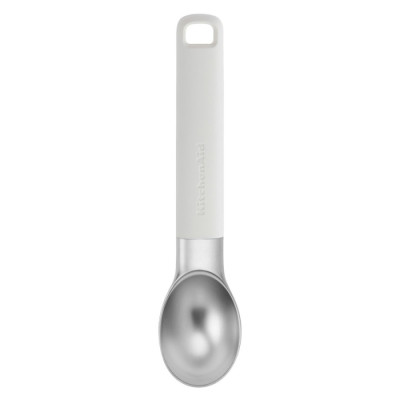 Ложка для морозива KitchenAid Classic, 21,5 см, білий (KHA117OHPNG)