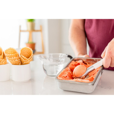 Ложка для морозива KitchenAid Classic, 21,5 см, білий (KHA117OHPNG)