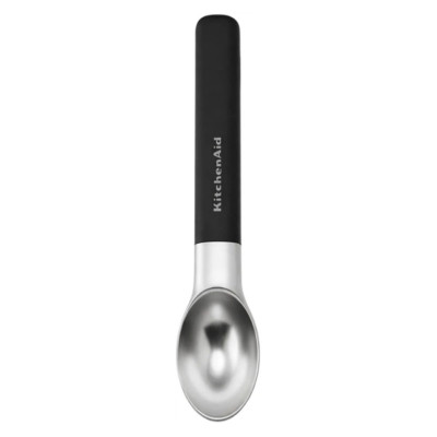 Ложка для морозива KitchenAid Classic, 21 см, чорний (KHH117OHOBEG)