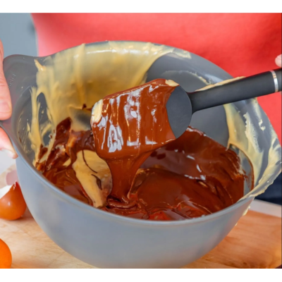 Лопатка для тіста KitchenAid Classic, 30 см, чорний (KHH030OHOBE)