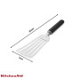 Лопатка з прорізами KitchenAid Classic, 32 см, чорний (KHH024OHOBEG)