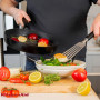 Лопатка з прорізами KitchenAid Classic, 32 см, чорний (KHH024OHOBEG)
