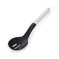 Ложка для сервіровки з прорізами KitchenAid Classic, 34 см, білий (KHA004OHPNG)