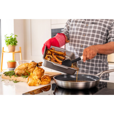 Лопатка для тіста KitchenAid Classic, 30 см, білий (KHA030OHPNG)