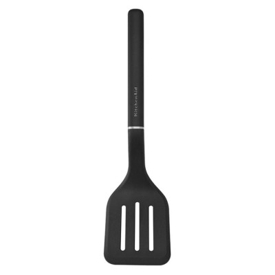 Лопатка з прорізами KitchenAid Classic, 34 см, чорний (KHH002OHOBEG)
