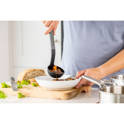 Ополоник KitchenAid Classic, 27 см, сірий (KHA006OHCHGG)
