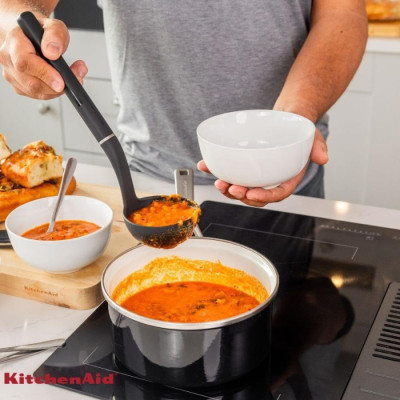 Ополоник KitchenAid Classic, 31 см, чорний (KHH006OHOBEG)