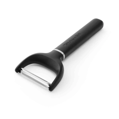Овочечистка горизонтальна KitchenAid Classic, 17,5 см, чорний (KHH145OHOBEG)