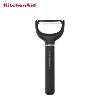 Овочечистка горизонтальна KitchenAid Classic, 17,5 см, чорний (KHH145OHOBEG)