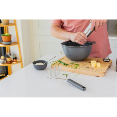 Картоплем'ялка KitchenAid Classic, 25,5 см, сірий (KHA008OHCHGG)