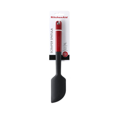 Лопатка для тіста KitchenAid Classic, 30 см, червоний (KHA031OHEREG)