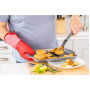 Лопатка з прорізами KitchenAid Classic, 34 см, сірий (KHA002OHCHGG)
