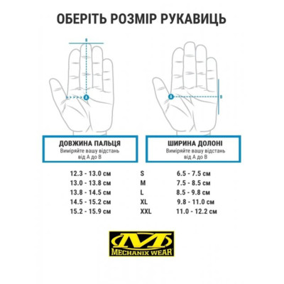 Тактические перчатки Mechanix The Original Multicam L