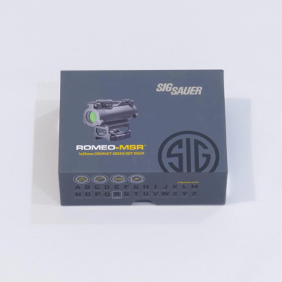 Коліматорний приціл SigSauer Romeo-MSR Green Dot Sor72002