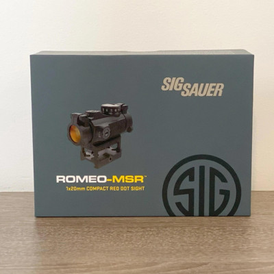 Коліматорний приціл SigSauer Romeo-MSR Red Dot Sor72001