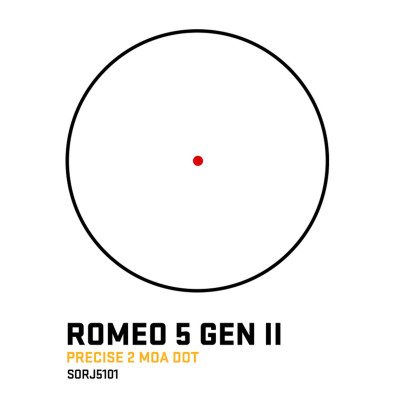 Коллиматорный прицел SigSauer Romeo5 Gen2 RedDot с увеличителем Juliet3-Micro 1-3X SORJ5101