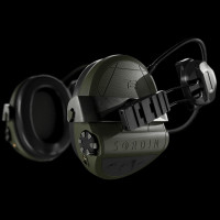 Активні навушники Sordin Supreme T2 Rear ARC Rails Green (303006-31P)