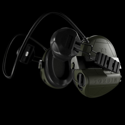 Активні навушники Sordin Supreme T2 Rear ARC Rails Green (303006-31P)