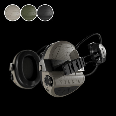 Активные наушники Sordin Supreme T2 Rear ARC Rails Tan (303005-31P)