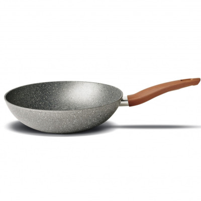 Сковорода вок TVS Mineralia Eco Induction 28 см BS793282910301