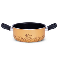 Каструля без кришки TVS Sofia 20 см, жовта