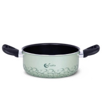 Кастрюля без крышки TVS Sofia 24 см, зеленая