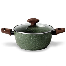 Кастрюля с крышкой TVS Natura Induction 20 см, 2 л (BS480202910101C)