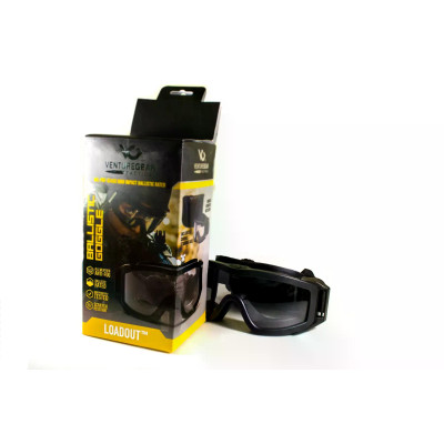 Захисна маска Venture Gear Tactical Loadout (clear) Anti-Fog H2MAX