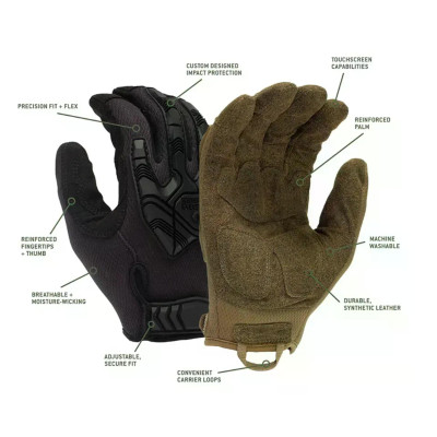 Рукавиці протиударні Venture Gear Tactical VGTG40 Heavy-Duty Coyote S