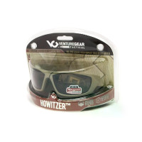 Захисні окуляри Venture Gear Tactical Howitzer Tan (bronze) Anti-Fog, коричневі в пісочній оправі