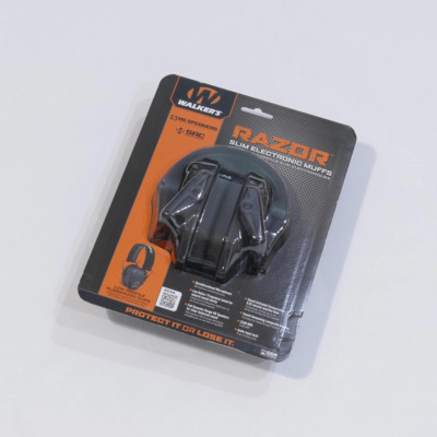 Активные наушники для стрельбы Walker's Razor Slim Black (blk)