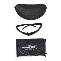 Захисні окуляри Wiley X Saber Advanced set 2in1 315, 2 лінзи (Grey/Clear), оправа чорна