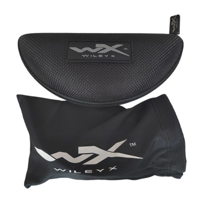 Захисні окуляри Wiley X Saber Advanced set 2in1 315, 2 лінзи (Grey/Clear), оправа чорна