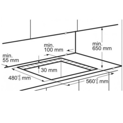 Варильна поверхня газова Zanussi ZGH66424XS