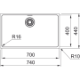 Кухонная мойка FRANKE Maris MRX 110-70 (122.0719.936)