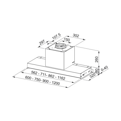 Витяжка FRANKE Maris FSTS DRIP FREE 60 X (305.0702.609)