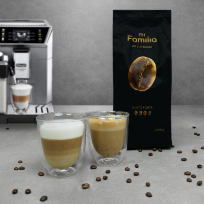 Кофе в зернах Mi Familia De Lux Blend Gusto Forte 1 кг