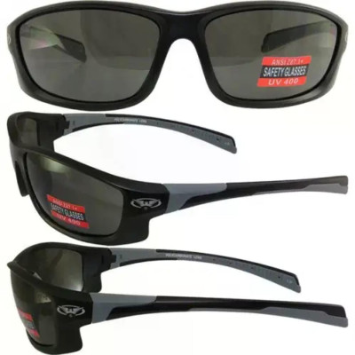 Защитные очки Global Vision Hercules-5 (gray) серые