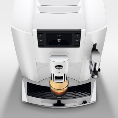 Автоматична кавоварка Jura E8 Piano White (EC)