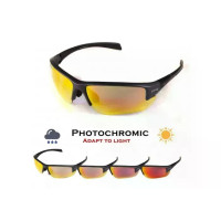 Окуляри фотохромні (захисні) Global Vision Hercules-7 Photochromic Anti-Fog (G-Tech™ red), фотохромні дзеркальні червоні