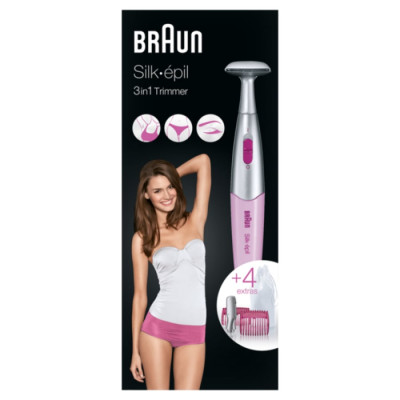 Женский триммер Braun FG 1100 Pink