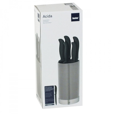 Набір ножів KELA Acida сірий, 6 пр. (11288)