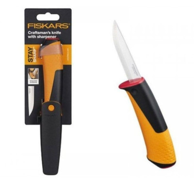 Ніж універсальний з точилом Fiskars (1023620)