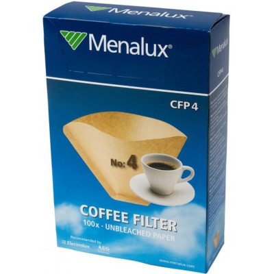 Фильтры MENALUX CFP 4 для кофеварок капельного типа Electrolux (100 шт)