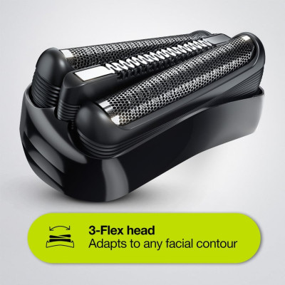 Електробритва Braun Series 3 300BT black/green