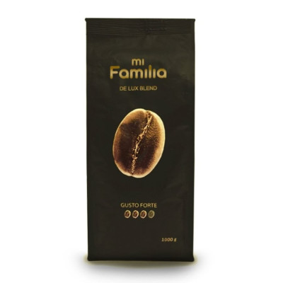 Кофе в зернах miFamilia De Lux Blend Gusto Forte 1 кг