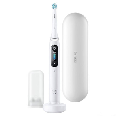 Зубна щітка BRAUN Oral-B iO Series 8 iOM8.1A1.1BD White alabaster