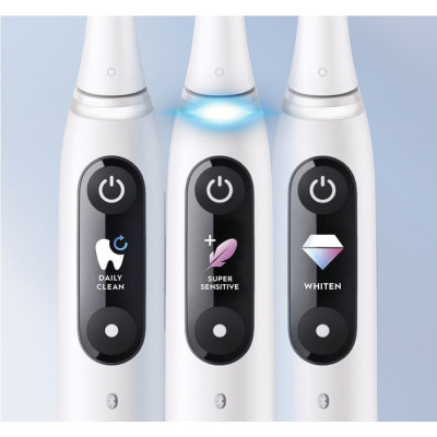 Зубна щітка BRAUN Oral-B iO Series 8 iOM8.1A1.1BD White alabaster