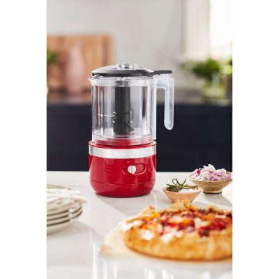 Кухонний мінікомбайн бездротовий KitchenAid 5KFCB519EER