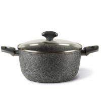 Каструля з кришкой TVS Mineralia Eco Induction 24 см, 4,5 л